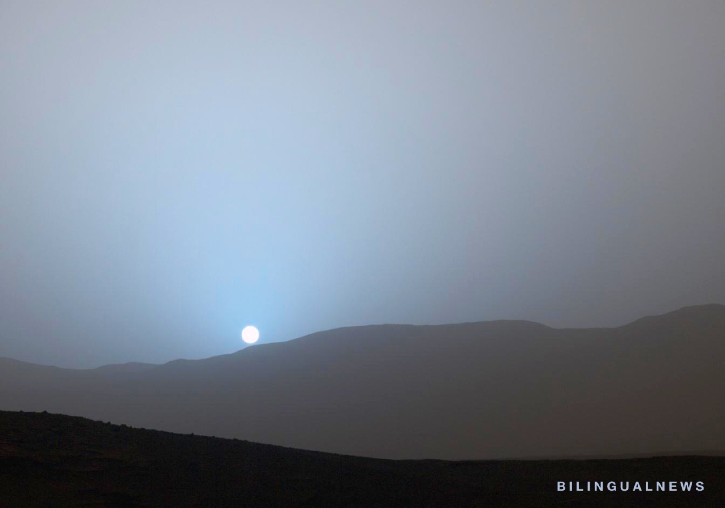 Martian Sunset | 火星の夕日